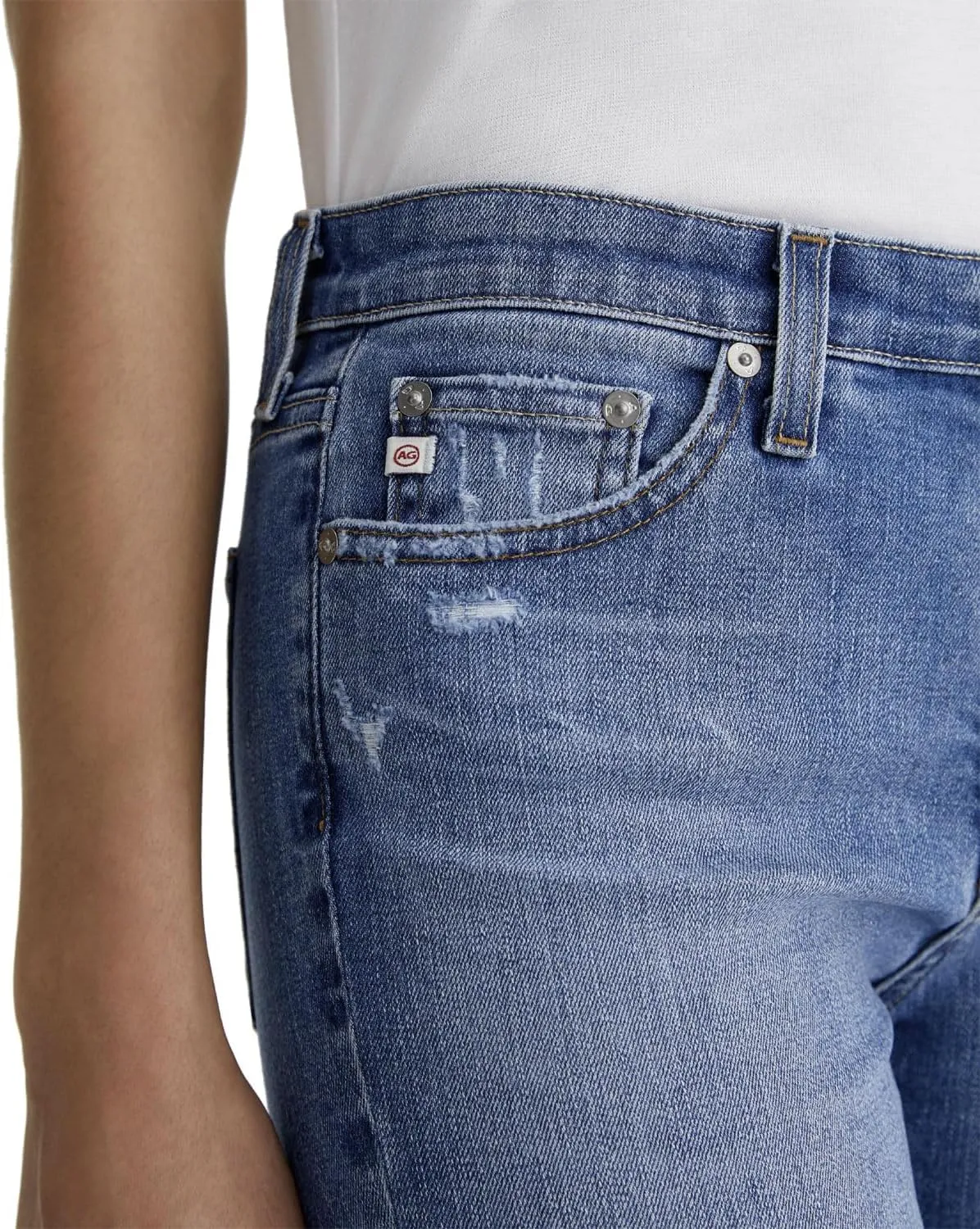 AG Adriano Goldschmied Women's Mari High Rise Jeans