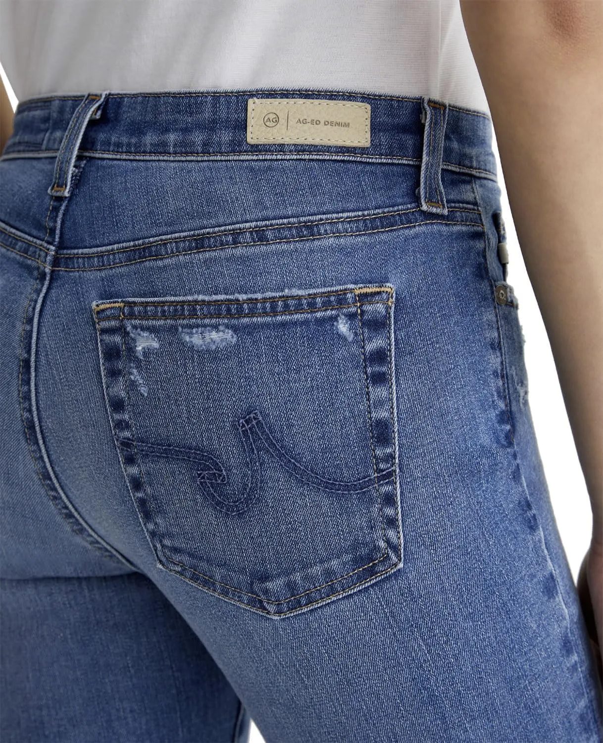 AG Adriano Goldschmied Women's Mari High Rise Jeans