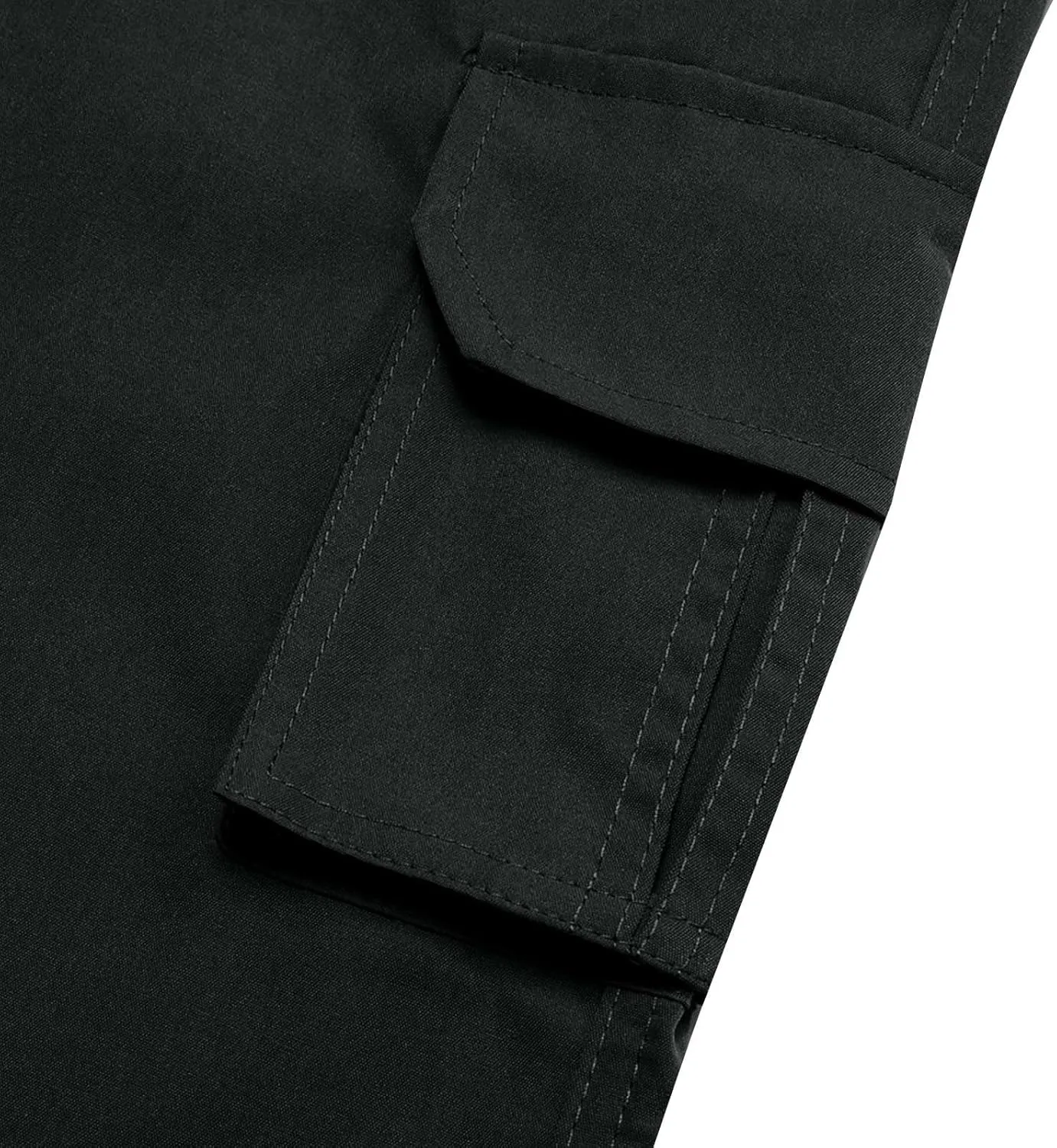 Athletic Workout Running Joggers Multi Pocket Sports Pants Winter Thermal Sweatpants Fleece Lined Mens Work Pants