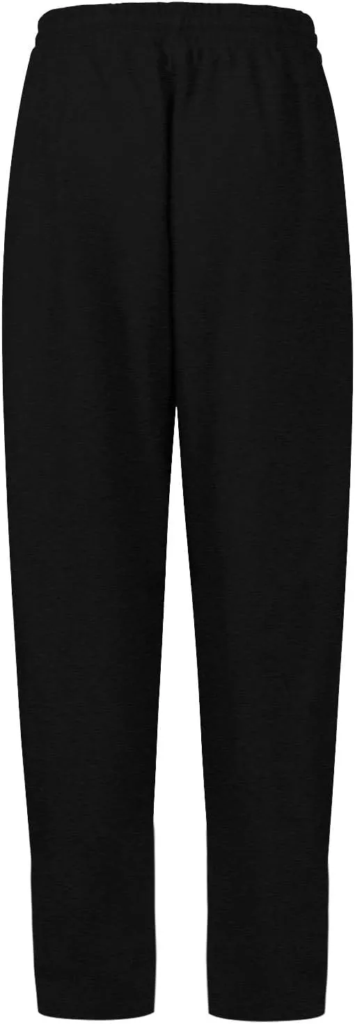 Baggy Wide Leg Sweatpants Women High Waisted Fleece Lined Joggers with Pockets Comfy Drawstring Casual Sweat Pants
