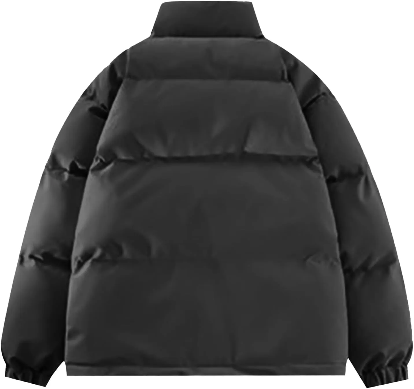 BIFUTON Winter Jackets for Men Lightweight Puffer Jacket Zip Up Quilted Jackets Stand Up Collar Down Coat Outdoor Outerwears