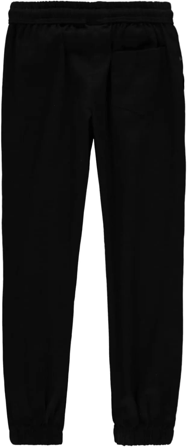 Boys 2-20 Pull-On Twill Joggers with Elastic Waistband and Drawstring