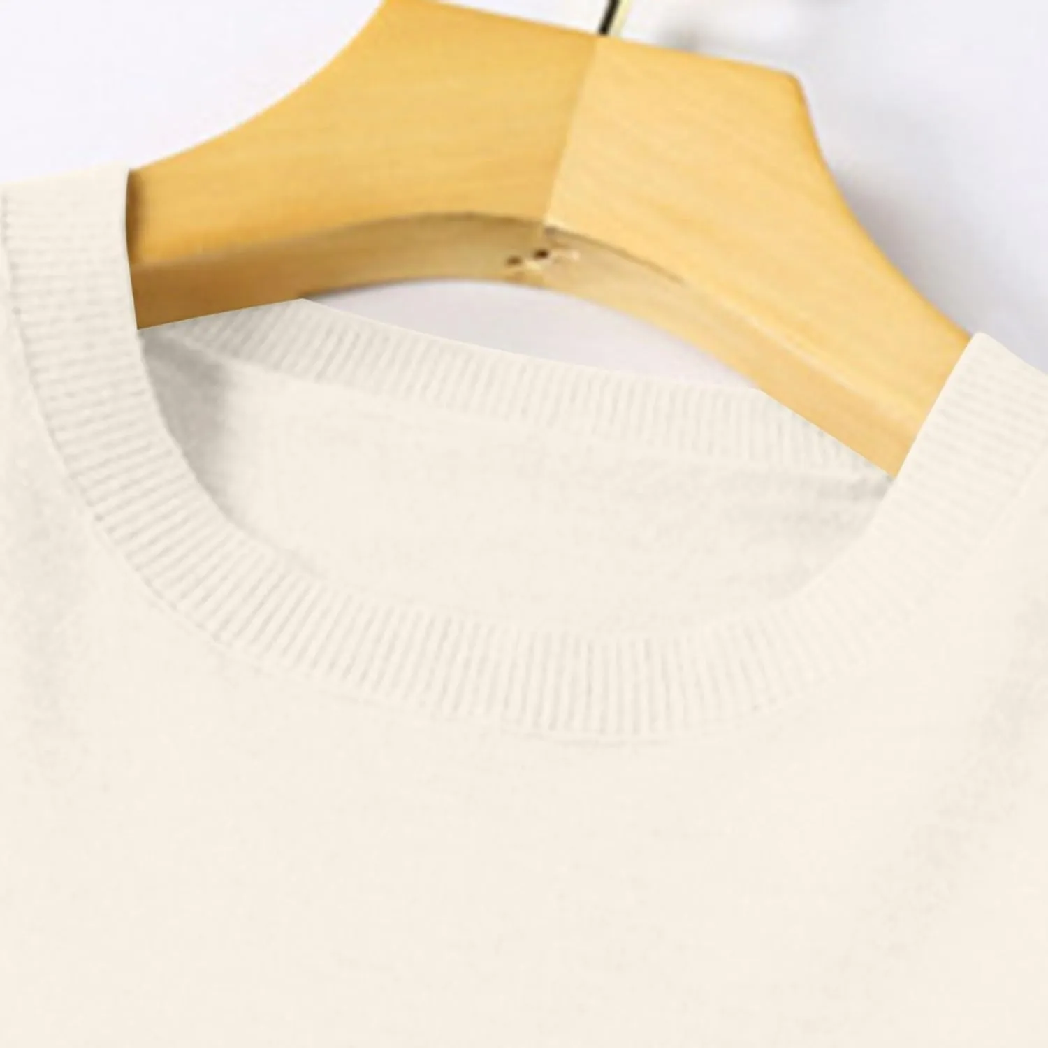 Cashmere Sweaters for Women Crewneck Long Sleeve Oversized Sweaters Trendy Ribbed Knit Cuffs Hem Tunic Sweaters Tops