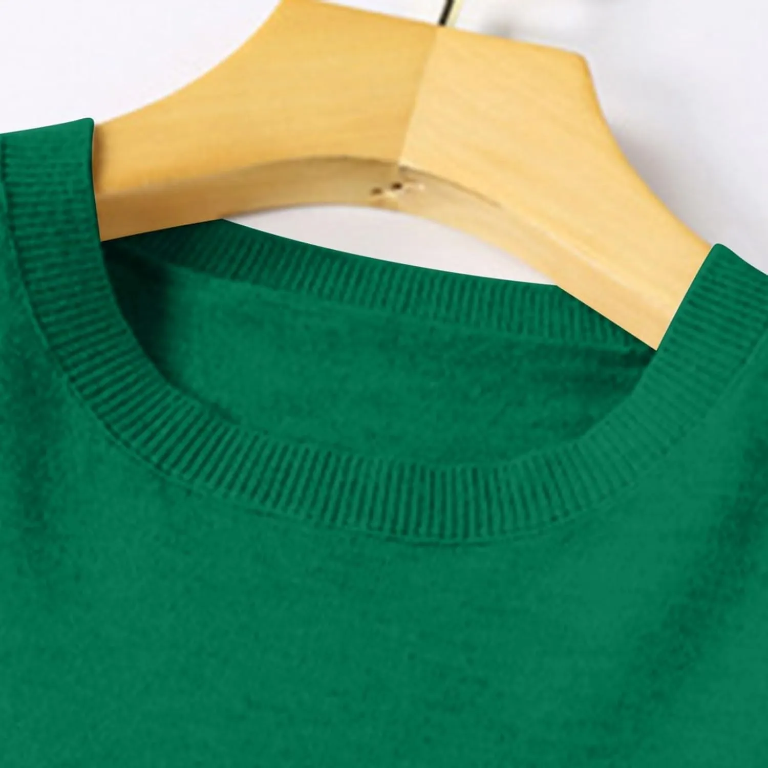 Cashmere Sweaters for Women Crewneck Long Sleeve Oversized Sweaters Trendy Ribbed Knit Cuffs Hem Tunic Sweaters Tops