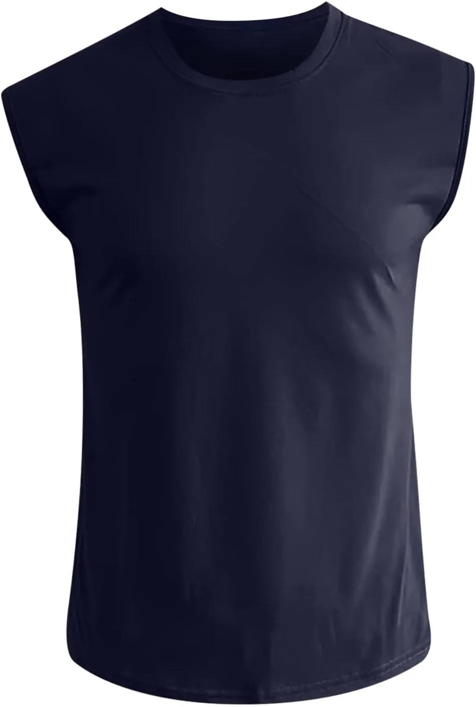 Cut Off Workout Tank Tops for Men Cap Sleeve Loose Athletic Muscle T-Shirt Athletic Sleeveless Gym Running Sport Vest