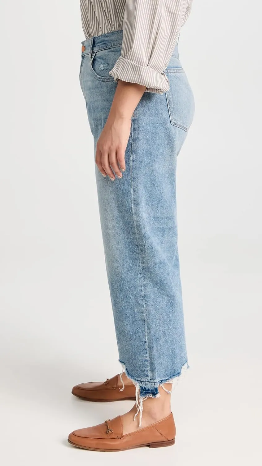 DL1961 Women's Hepburn Wide Leg High Rise Jeans