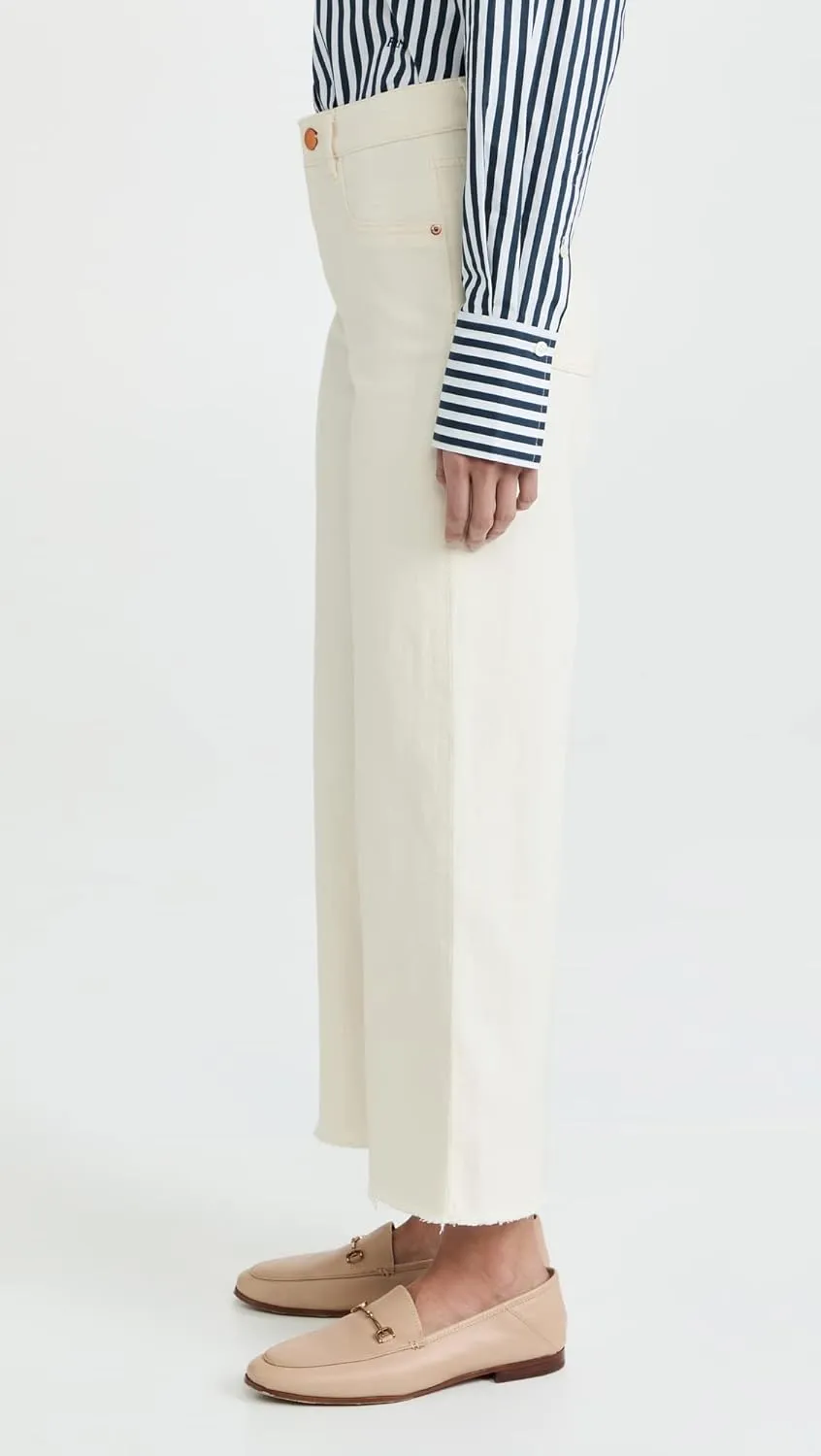 DL1961 Women's Hepburn Wide Leg High Rise Jeans