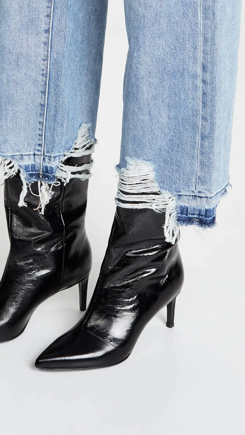 DL1961 Women's Hepburn Wide Leg High Rise Jeans