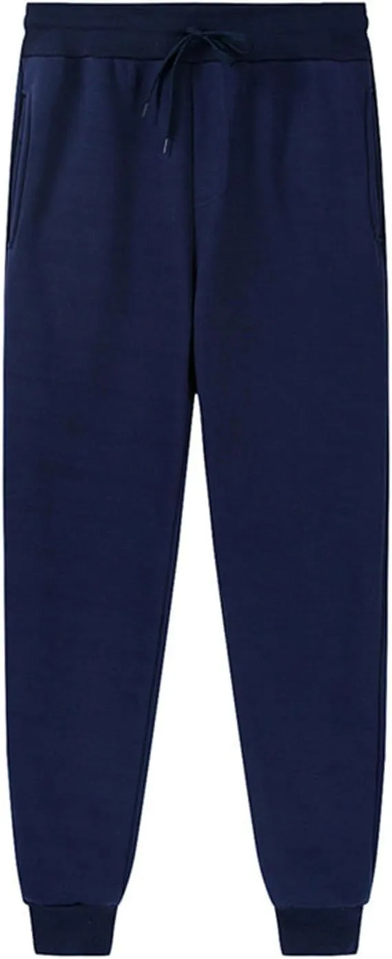 Finelylove Joggers for Men Slim Fit Lightweight Stretch Sweatpants Elastic Waist Tapered Workout Athletic Track Pants
