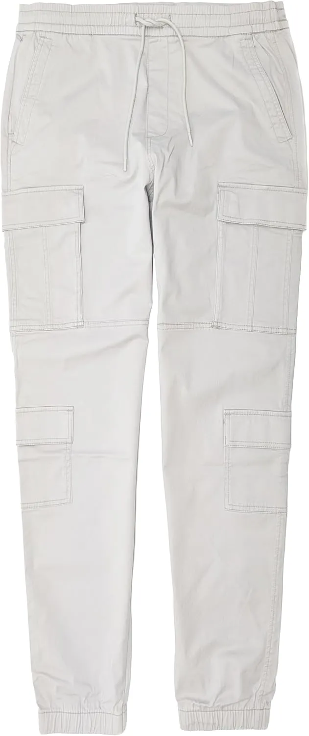Hollister California Men's Stretch Twill Relaxed Fit Cargo Jogger Pants HOM-62