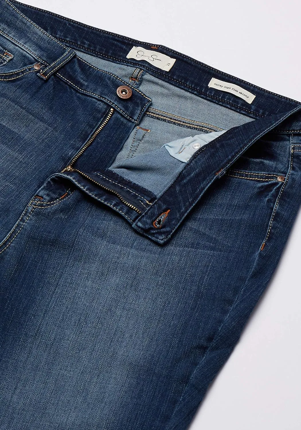 Jessica Simpson Womens Curvy High Rise Jeans
