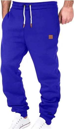 Joggers for Men Casual Drawstring Sport Athletic Gym Workout Jogging Sweat Pants Baggy Cargo Sweatpants with Pockets