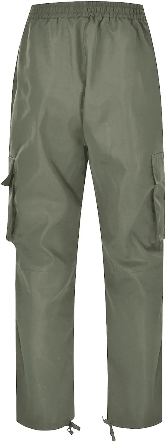 LCMTWX Cargo Pants for Men Casual Multi-Pocket Men's Trousers Tooling Solid Men's Pants Trousers with Zipper Pockets