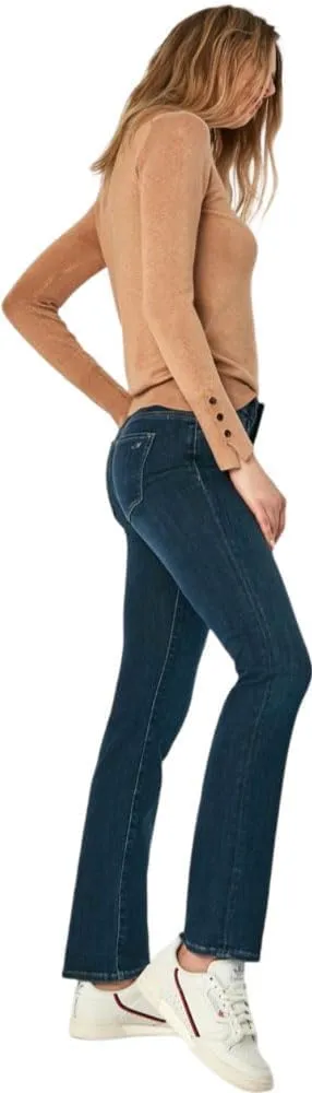 Mavi Kendra Women's Straight Leg Jeans, High Rise Jeans for Women, Boyfriend Jeans