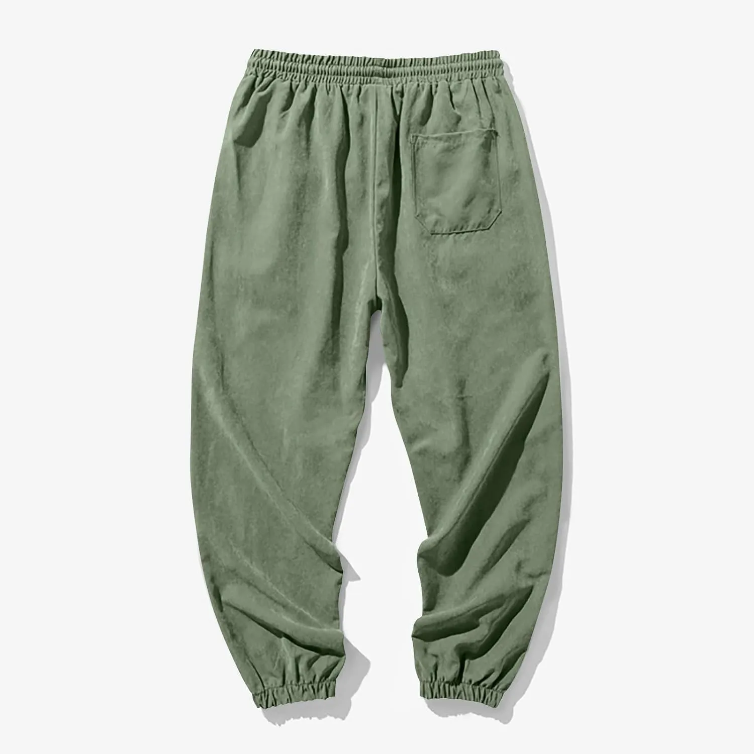 Mens Baggy Sweatpants Casual Relaxed Fit Baggy Pants Elastic Waist Drawstring Big and Tall Joggers Cargo Hiking Pants