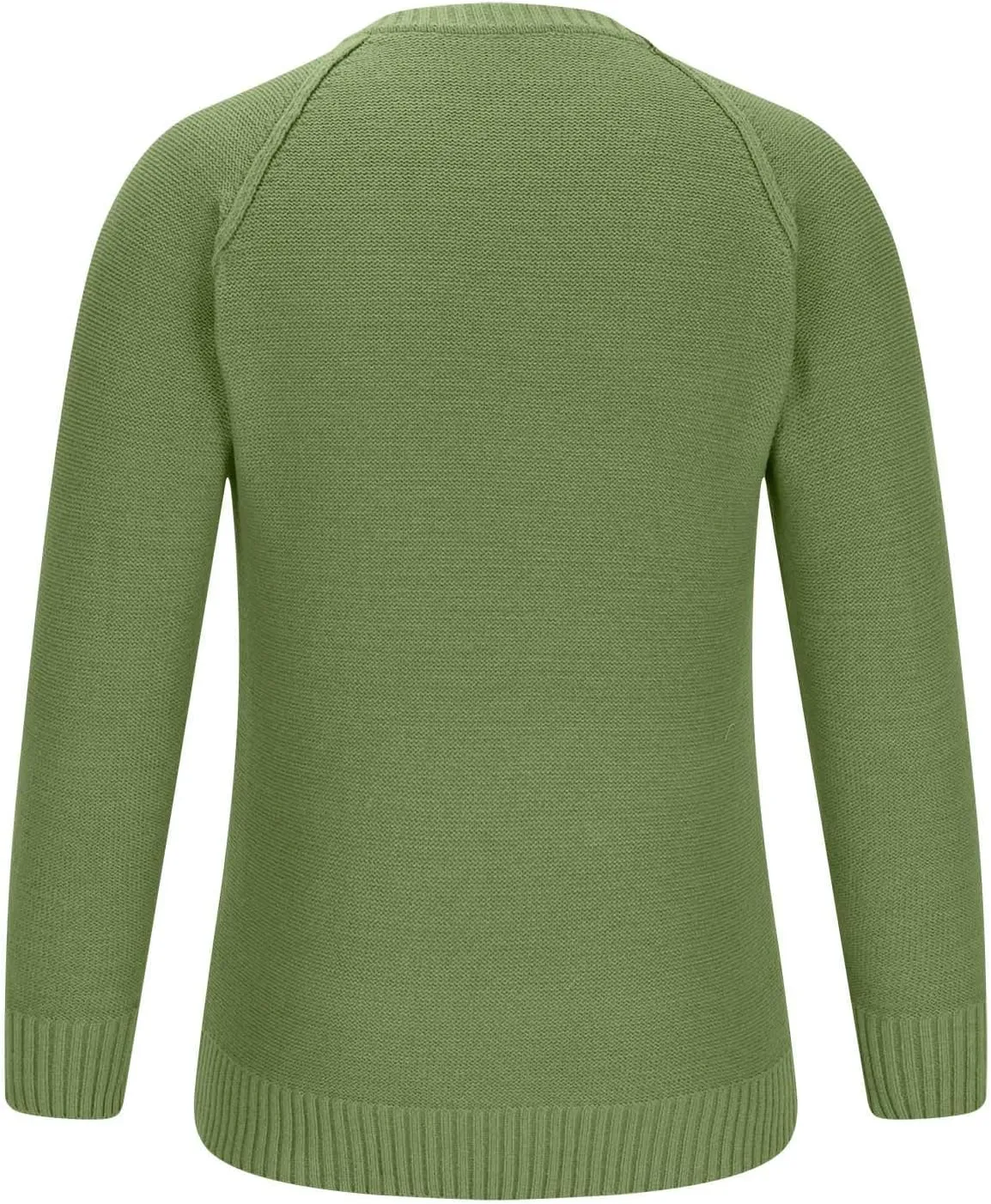 Men's Basic Lightweight Knitted Sweaters Cotton Soft Crewneck Fall Winter Sweatshirts Long Sleeve Slim Fit Pullovers