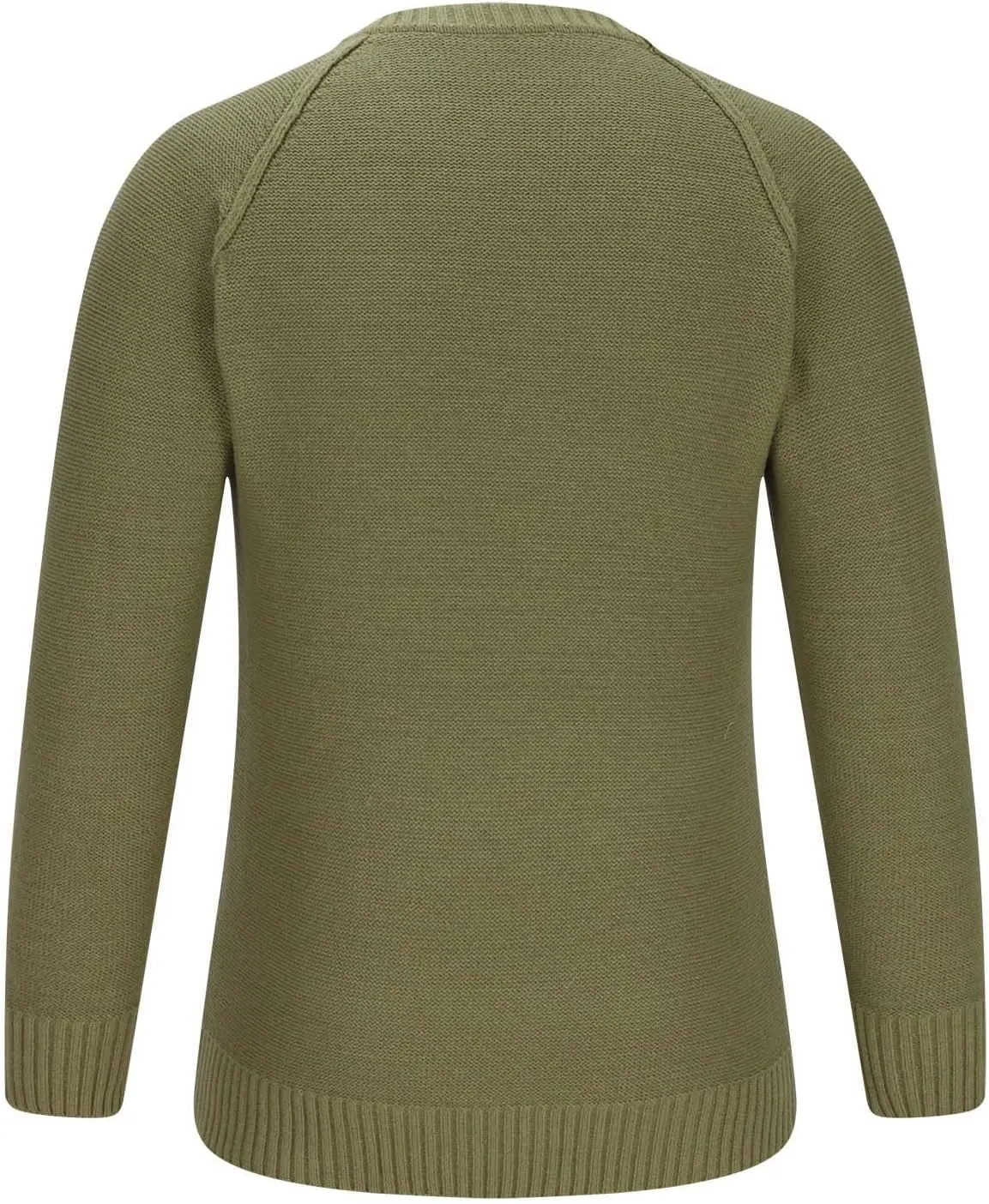Men's Basic Lightweight Knitted Sweaters Cotton Soft Crewneck Fall Winter Sweatshirts Long Sleeve Slim Fit Pullovers