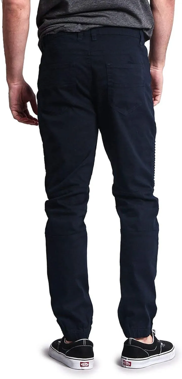 Men's Biker Twill Joggers Pants