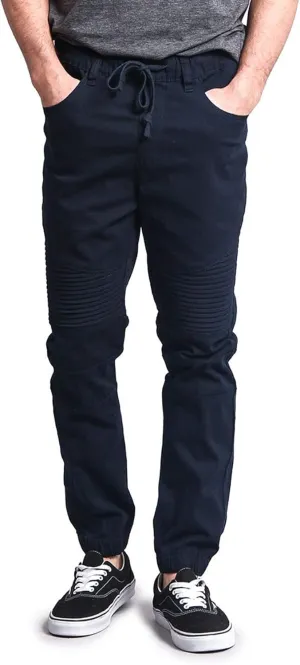 Men's Biker Twill Joggers Pants