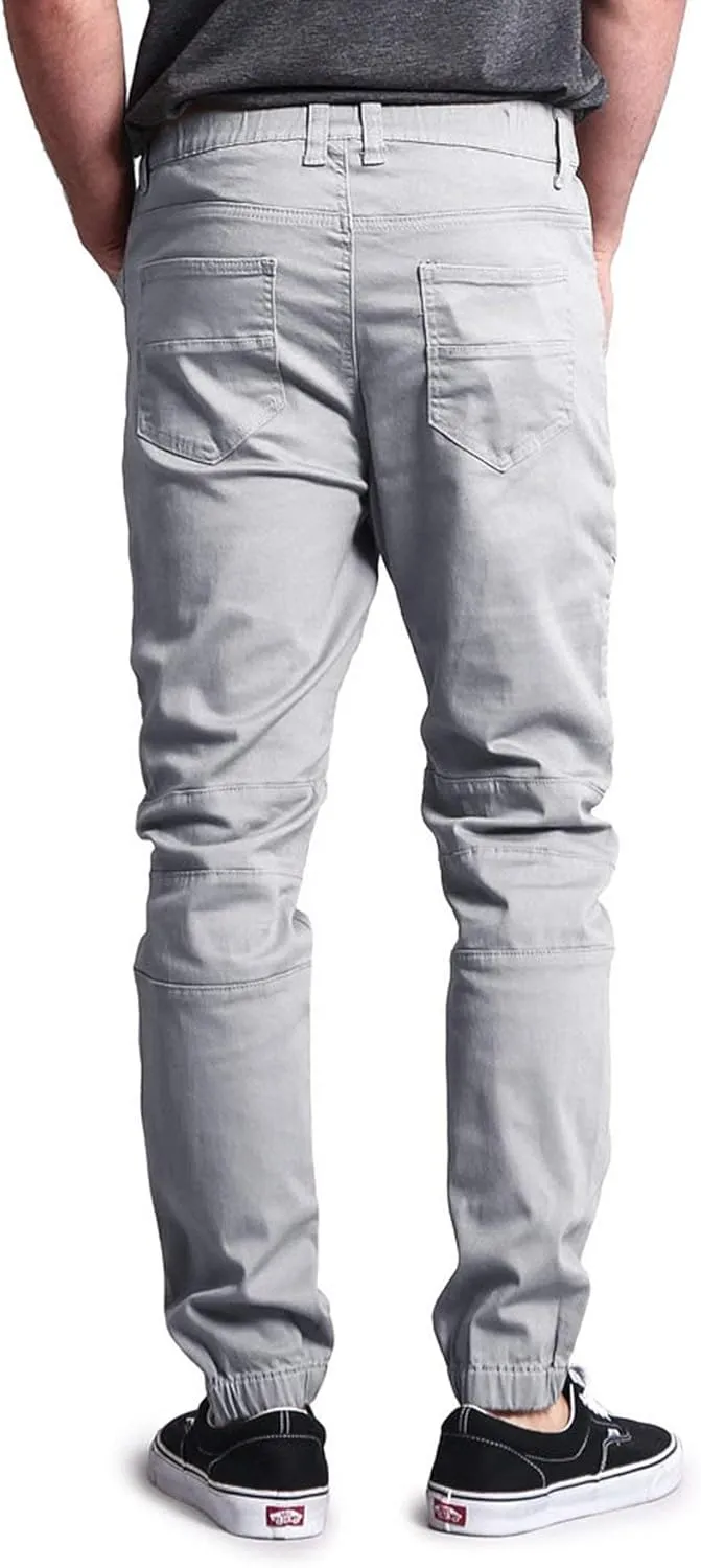 Men's Biker Twill Joggers Pants