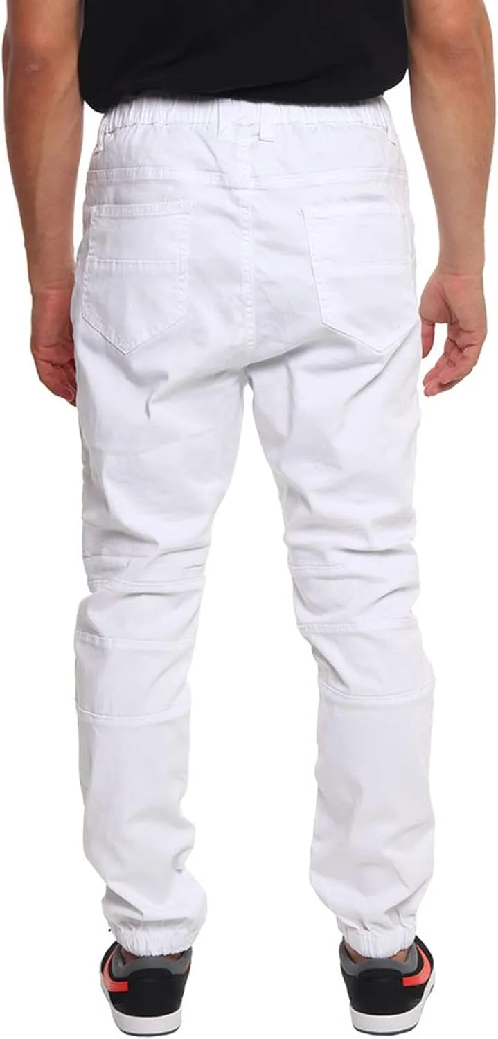 Men's Biker Twill Joggers Pants