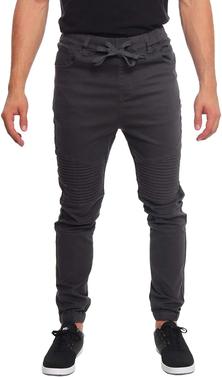 Men's Biker Twill Joggers Pants