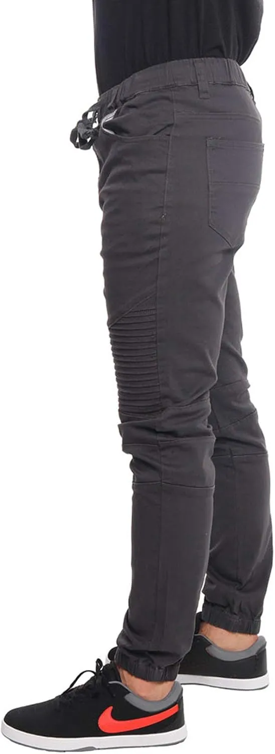 Men's Biker Twill Joggers Pants