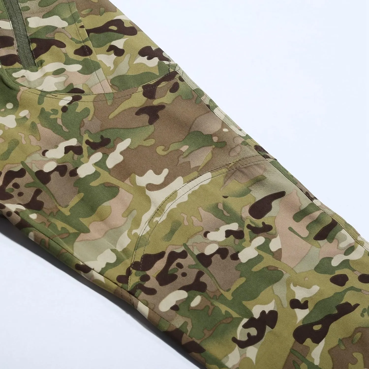 Mens Casual Cargo Pants Tactical Workout Sport Pants Multi-Pocket Straight Leg Trousers Running Joggers