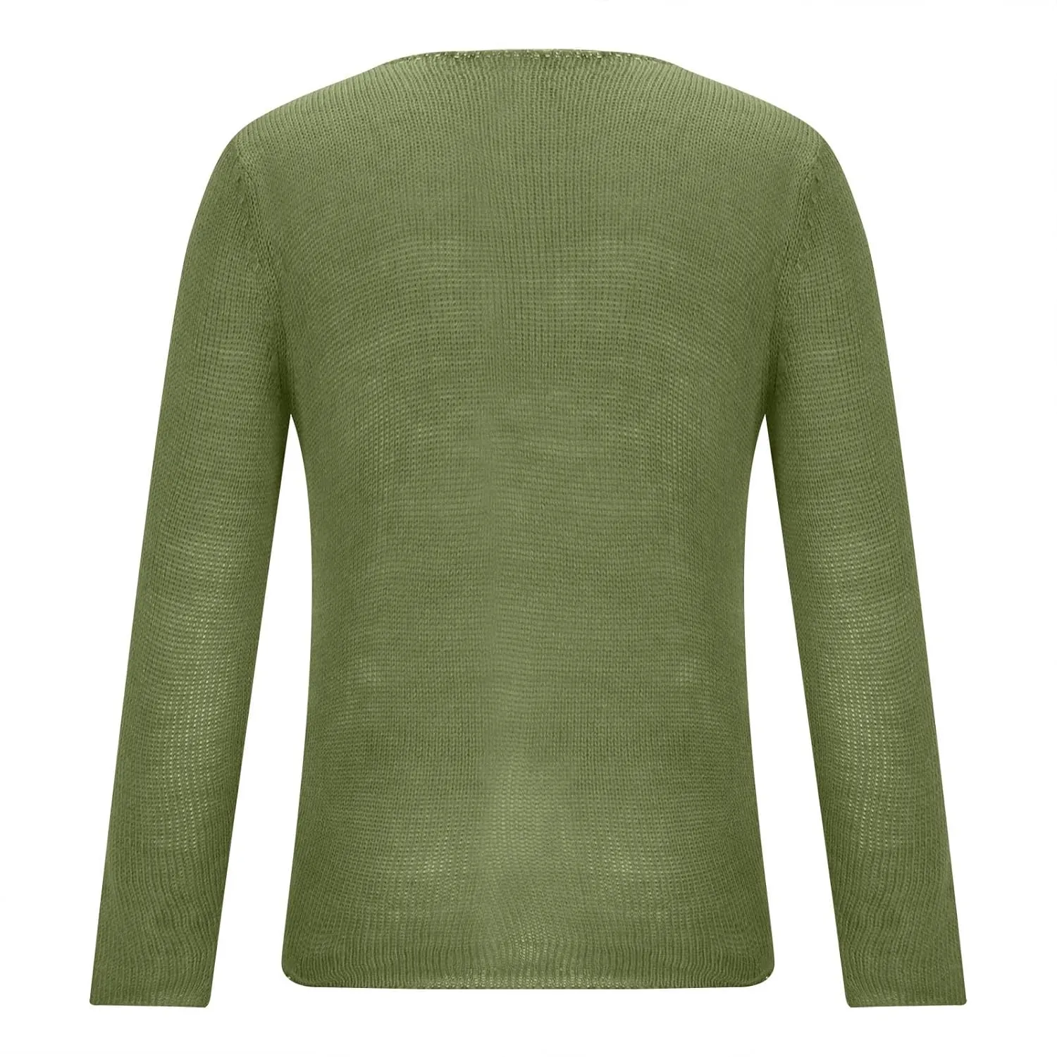 Mens Deep V Neck Sweater Slim Fit Lightweight Knitted Pullover Stylish Sweater Muscle Long Sleeve Low Cut Vneck Tee