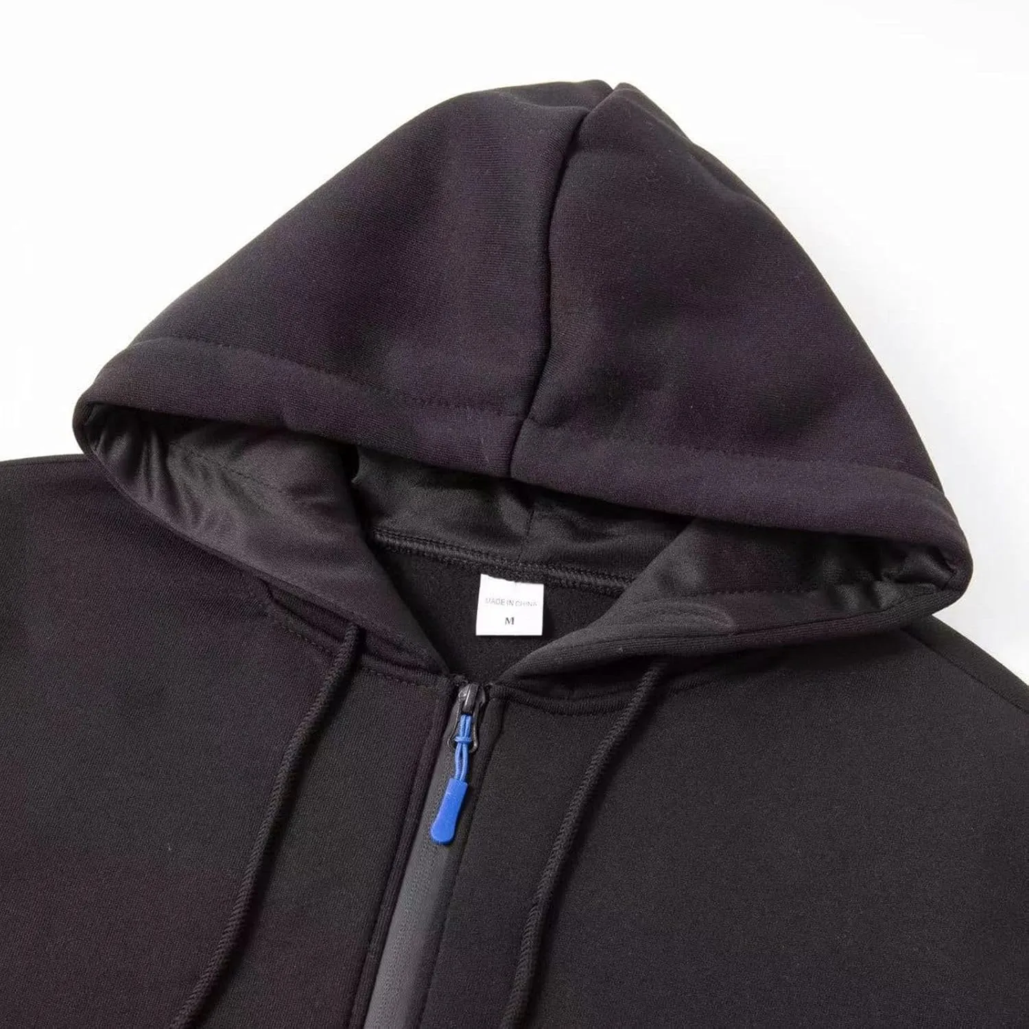 Mens Hoodies Mens Zip Up Hoodie Midweight Loose Casual Full Zip Sweatshirts Fashion Long Sleeve Jackets With Pocket