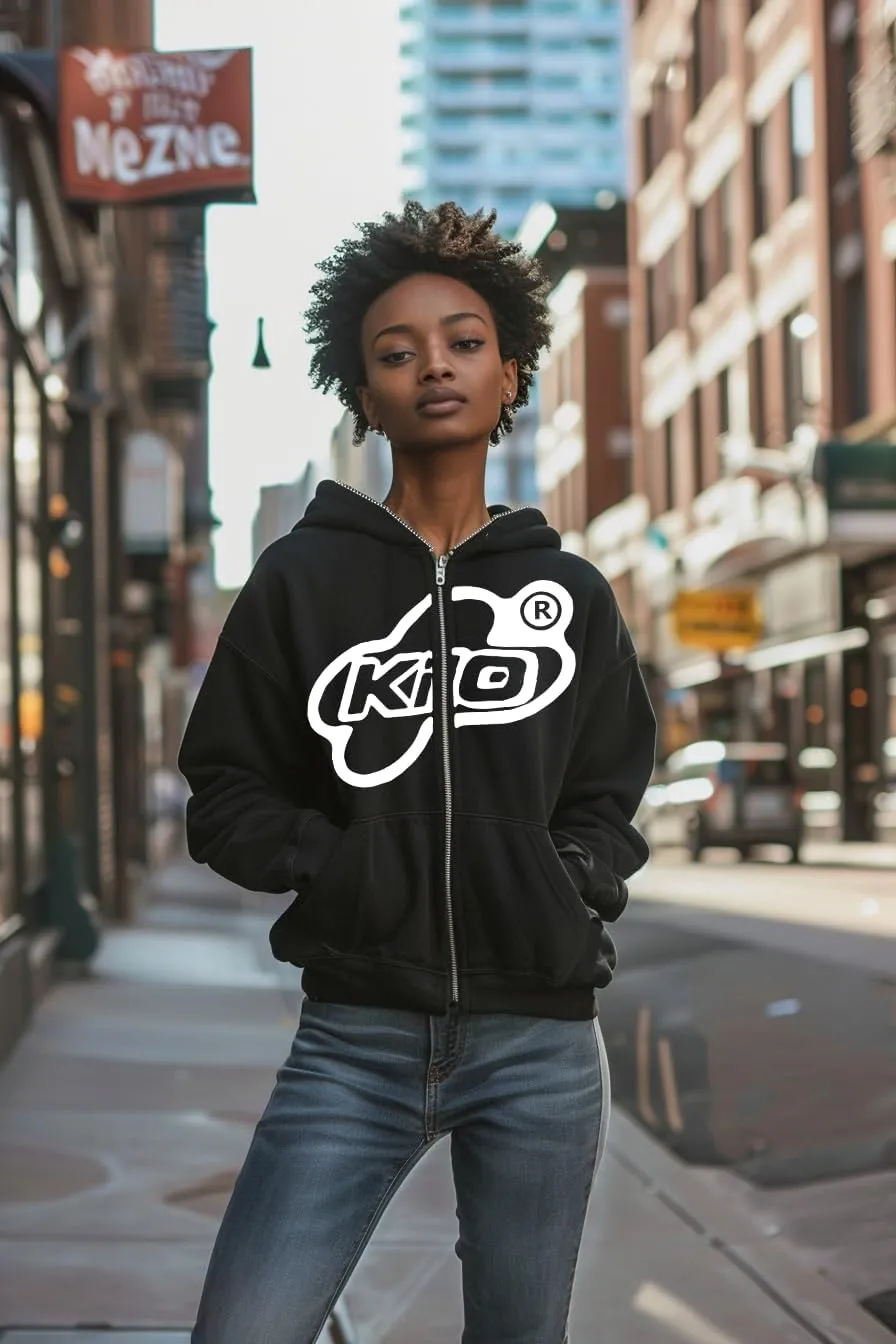 Mens Letter Printed Hoodies Harajuku High Street Hooded Sweatshirts Zip Y2K Graphic hoodies