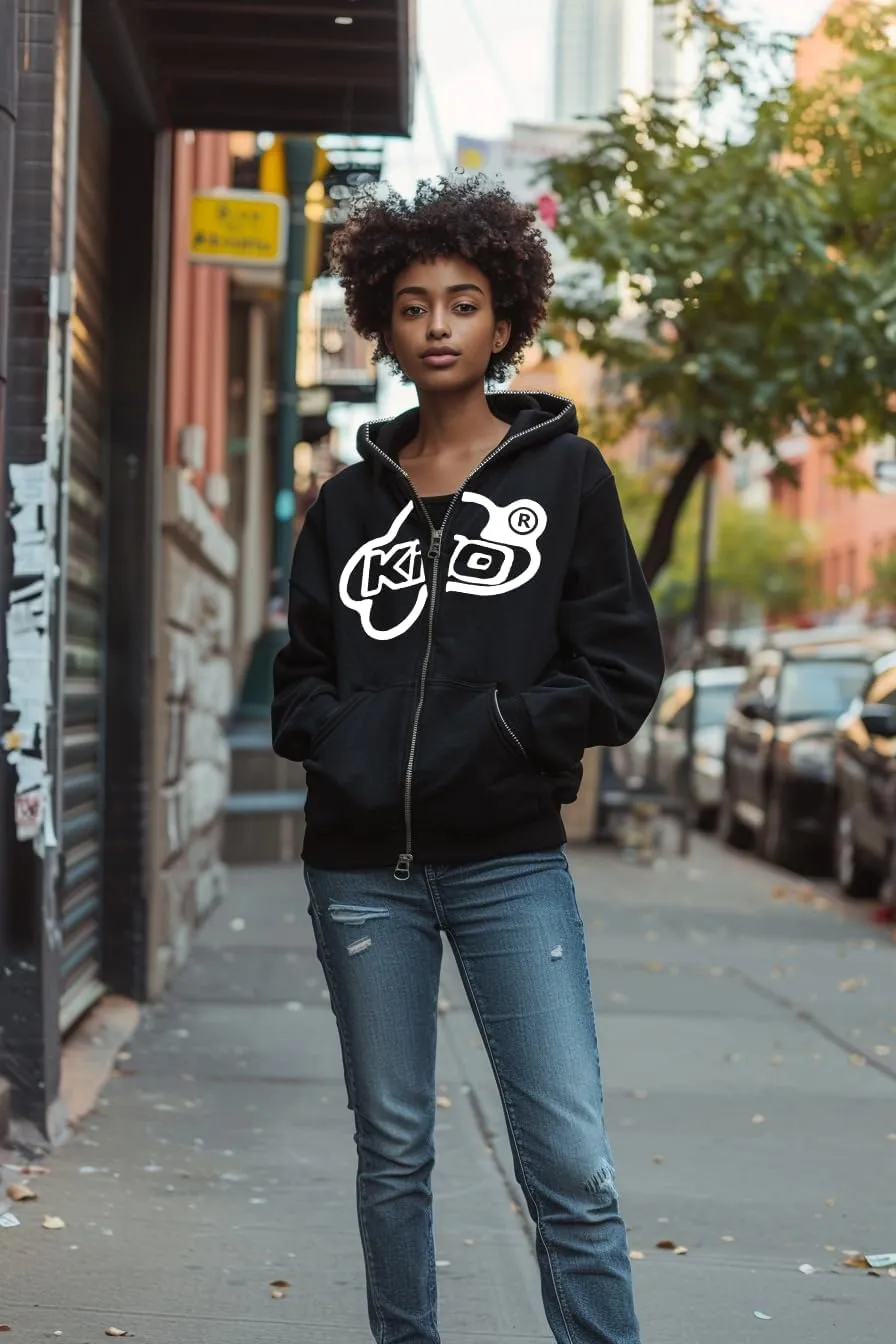 Mens Letter Printed Hoodies Harajuku High Street Hooded Sweatshirts Zip Y2K Graphic hoodies
