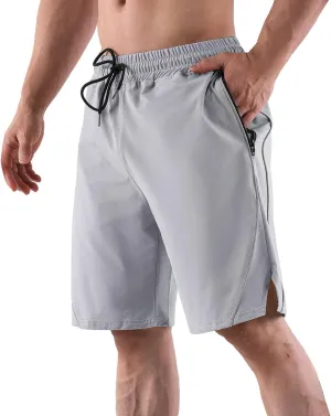 Men's Running Shorts Quick Dry Athletic Workout Gym Shorts Lightweight Sports Gym Basketball Short Gym Athletic Jogging