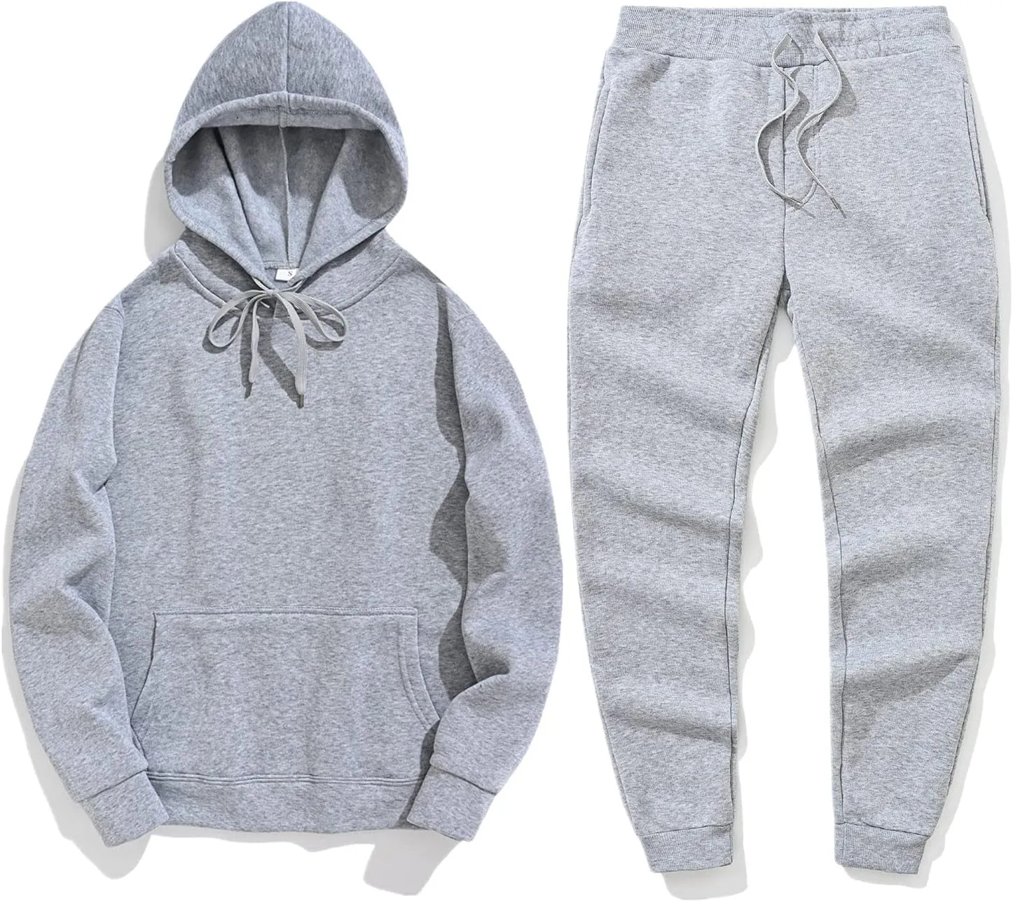 Mens Tracksuit 2 Piece Summer Men Tracksuits Hooded Athletic Sweatsuits Casual Running Jogging Sport Outfit