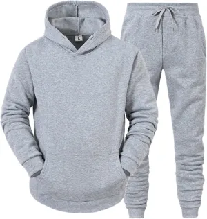 Mens Tracksuit 2 Piece Summer Men Tracksuits Hooded Athletic Sweatsuits Casual Running Jogging Sport Outfit
