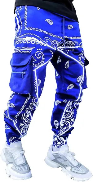 Men's Water Resistant Pants Cotton Pocket Multi Color Large Sanitary Casual Hiking Pants Lightweight Sweatpants