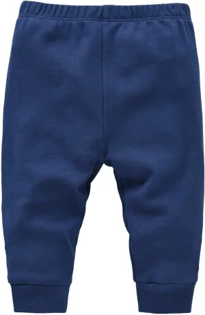 Newborn Boys Girls Baggy Sweatpants Cotton Elastic Waist Joggers Baby Casual Comfy Pants Breathable Solid Color Trousers