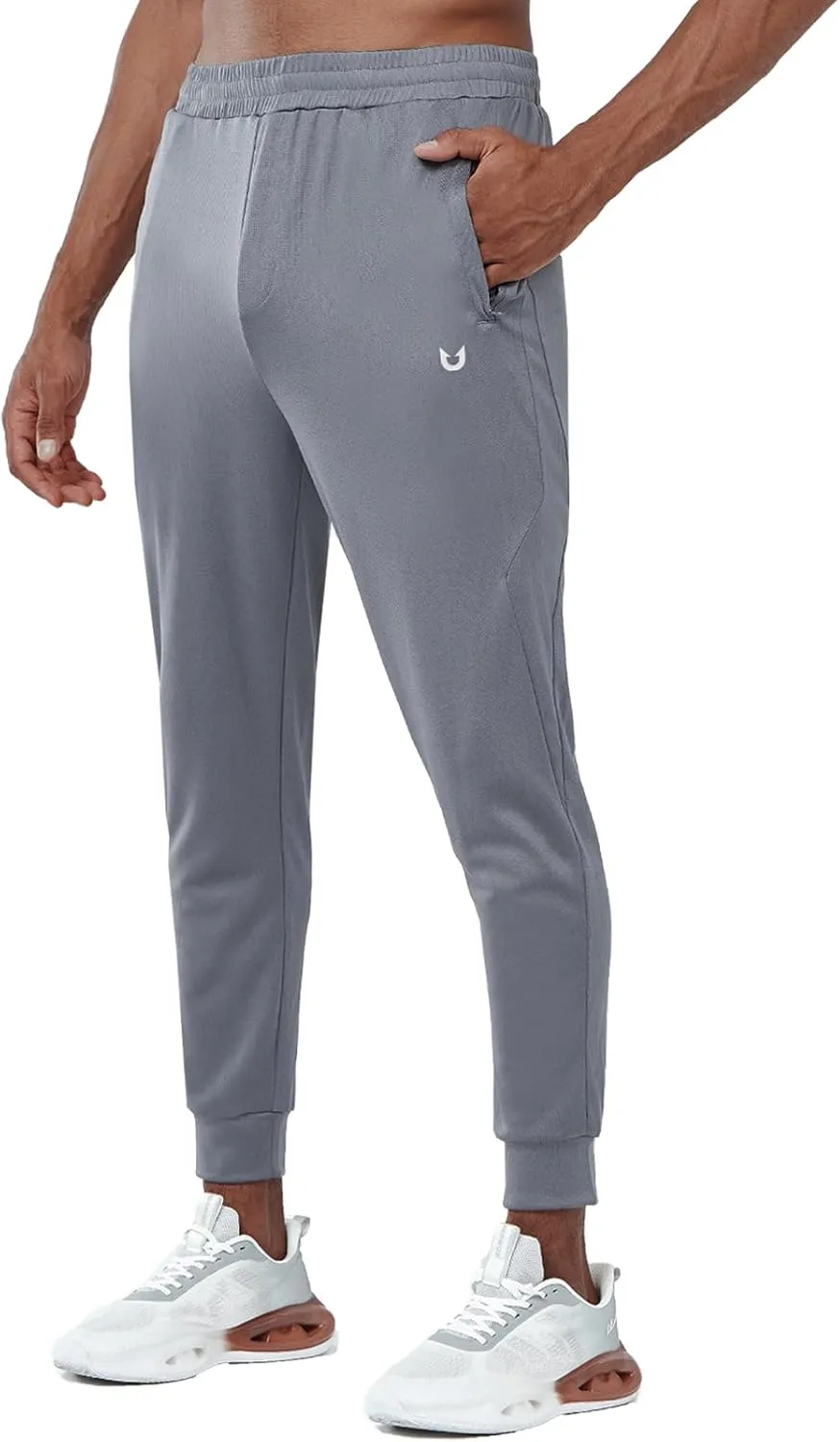 NORTHYARD Men's Athletic Running Joggers Lightweight Workout Gym Pants Jogging Pants Mesh Sweatpants