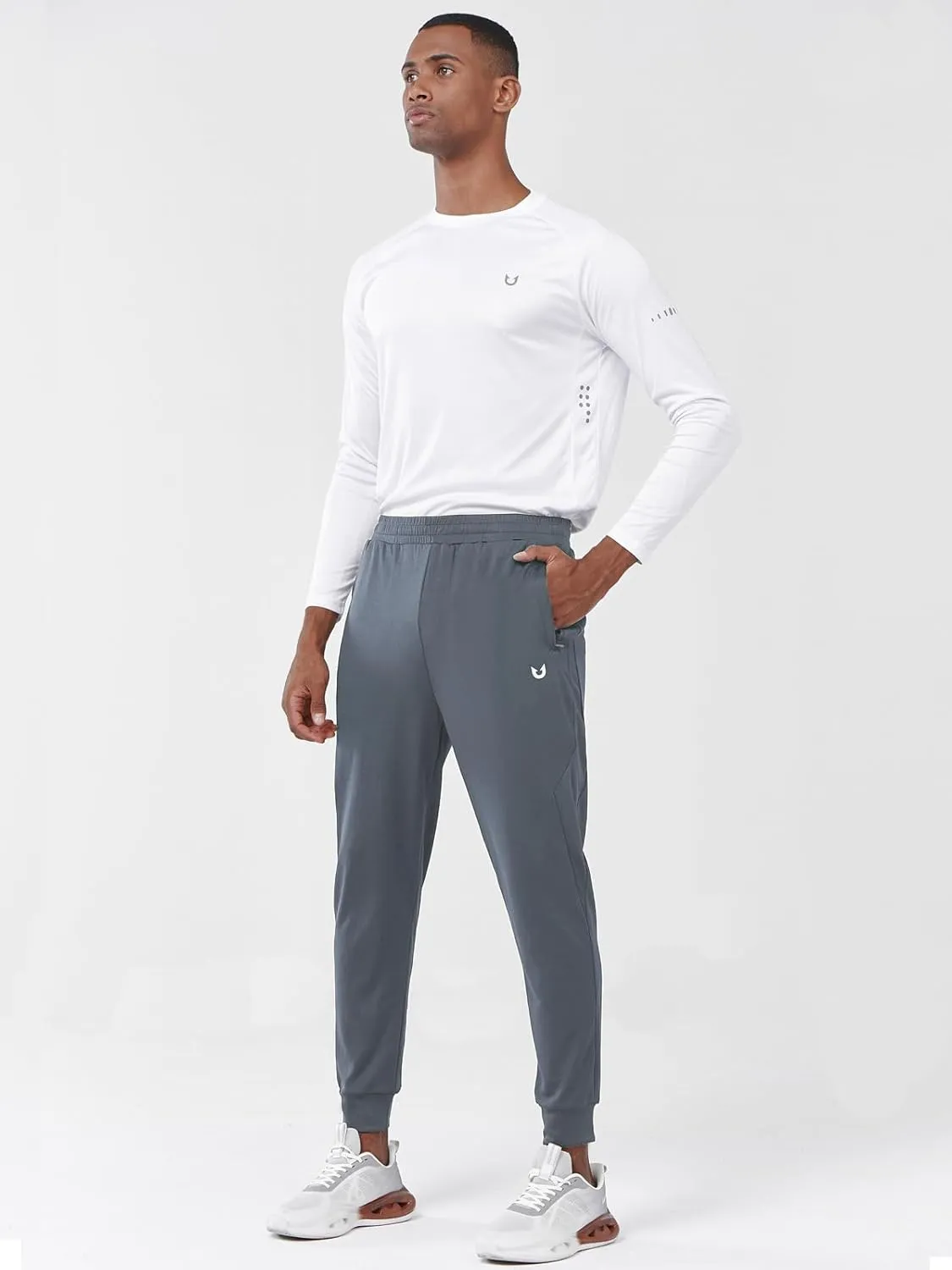 NORTHYARD Men's Athletic Running Joggers Lightweight Workout Gym Pants Jogging Pants Mesh Sweatpants
