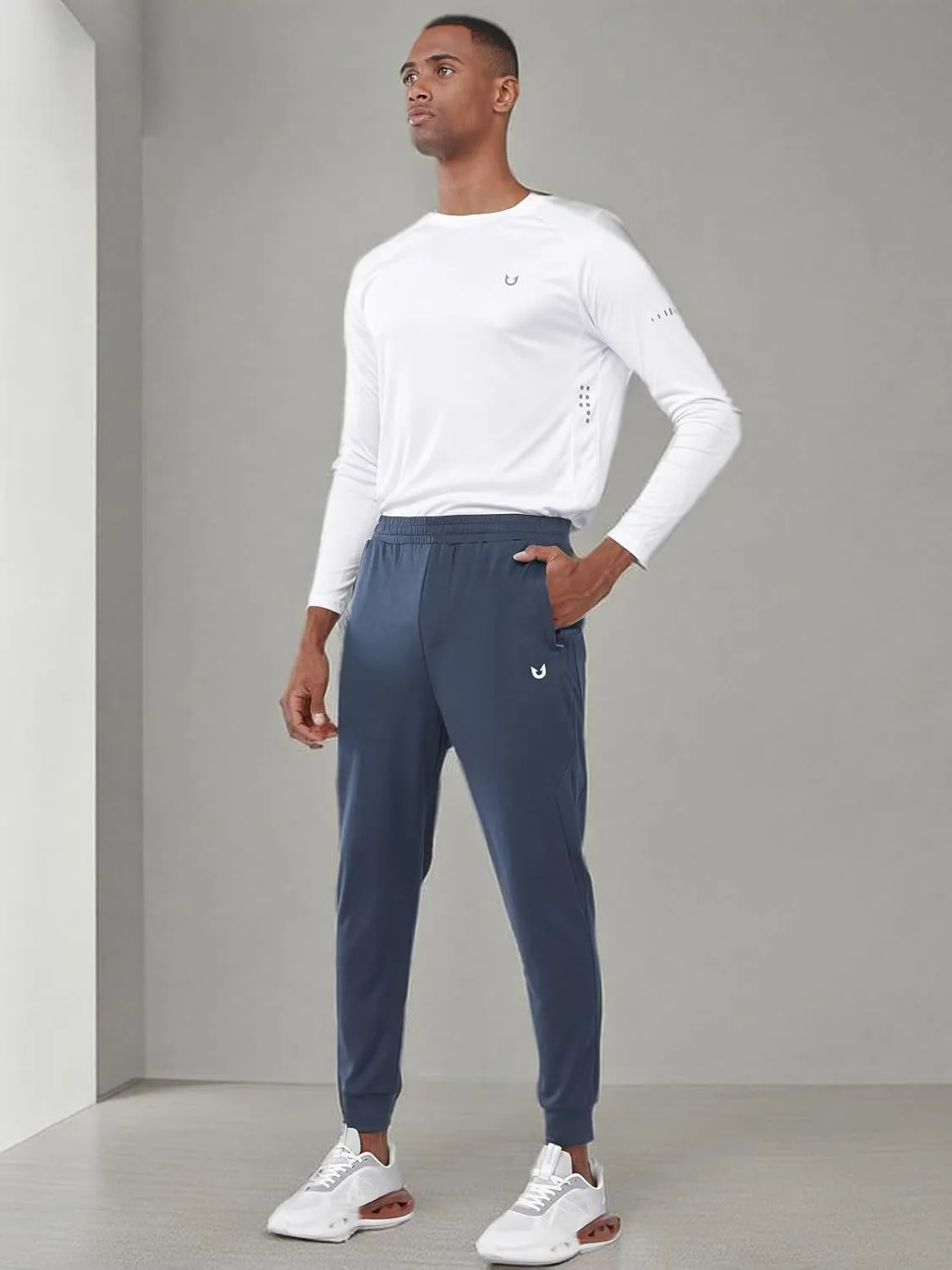 NORTHYARD Men's Athletic Running Joggers Lightweight Workout Gym Pants Jogging Pants Mesh Sweatpants