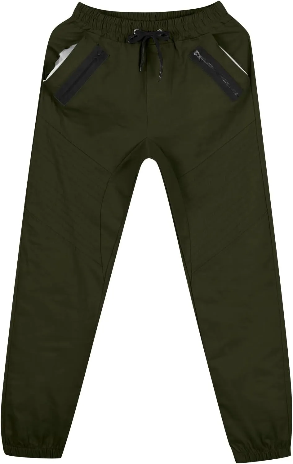 RTRDE Men's Casual Pants Joggers Pants Cargo Athletic Sweatpants Workout Pants with Zipper Pockets Sweatpants, M-4XL