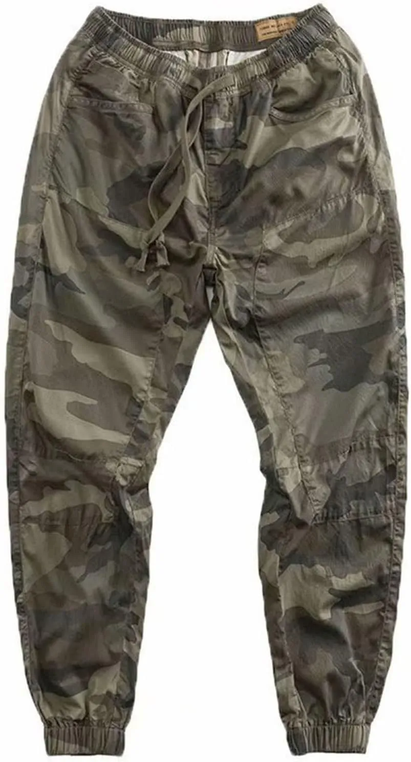 RTRDE Men's Joggers Camo Jogger Pants Athletic Sweatpants Joggers Casual Jogging Gym Workout Running Pants, M-4XL