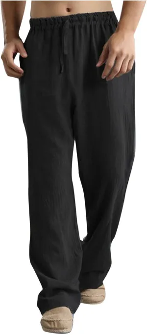 RTRDE Men's Sweatpants Casual Pants Drawstring Lightweight Breathable Workout Sweatpants Jogger Pants, S-5XL