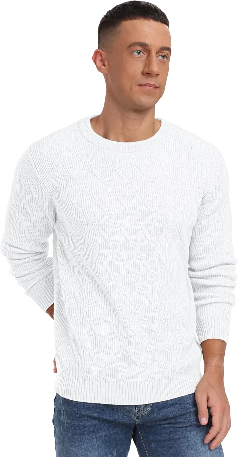 Sailwind Men's Crewneck Pullover Sweater Lightweight Casual Knitted Sweaters