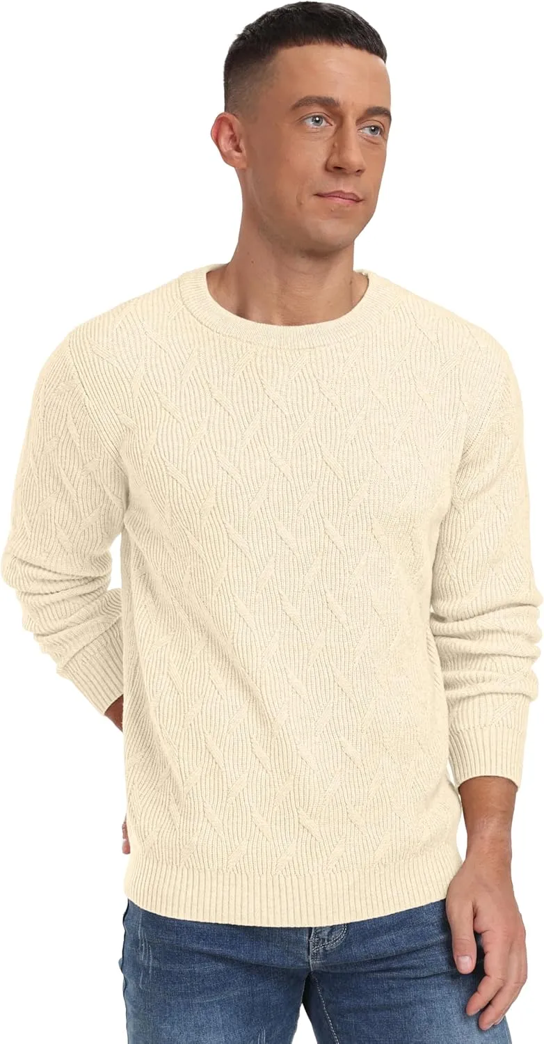 Sailwind Men's Crewneck Pullover Sweater Lightweight Casual Knitted Sweaters
