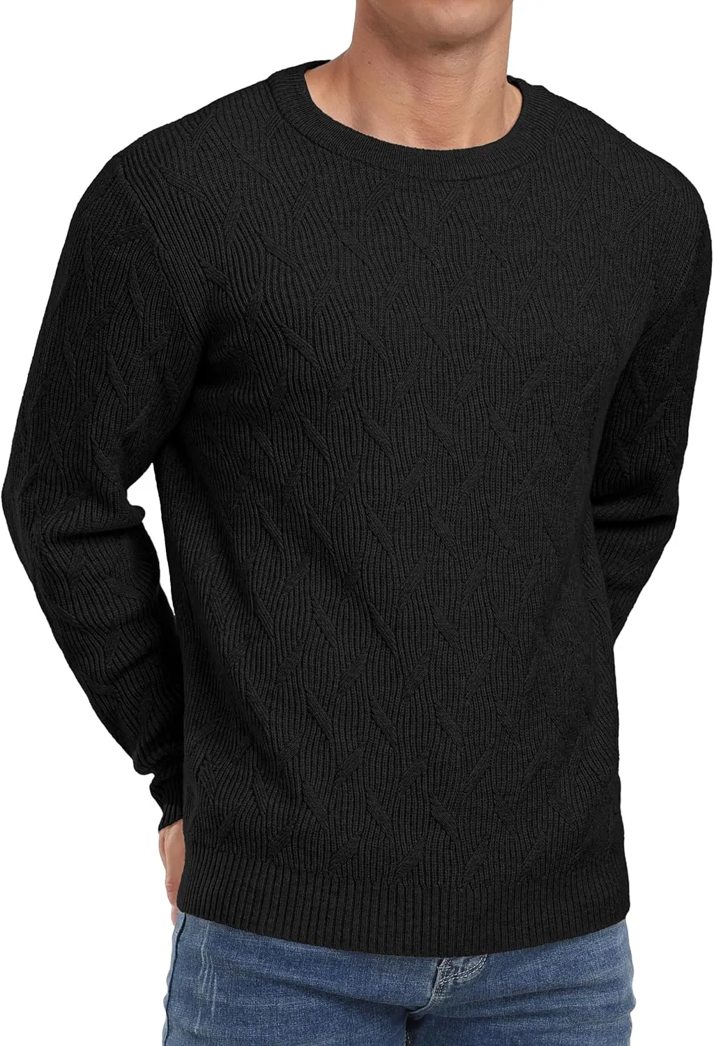 Sailwind Men's Crewneck Pullover Sweater Lightweight Casual Knitted Sweaters