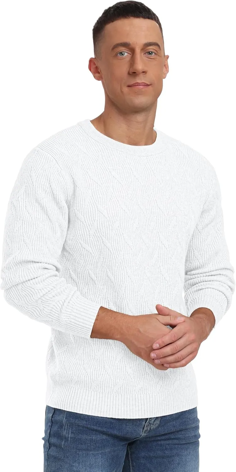 Sailwind Men's Crewneck Pullover Sweater Lightweight Casual Knitted Sweaters