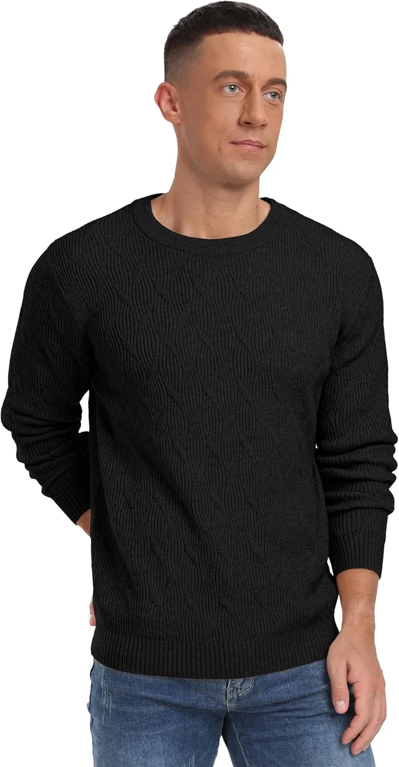 Sailwind Men's Crewneck Pullover Sweater Lightweight Casual Knitted Sweaters