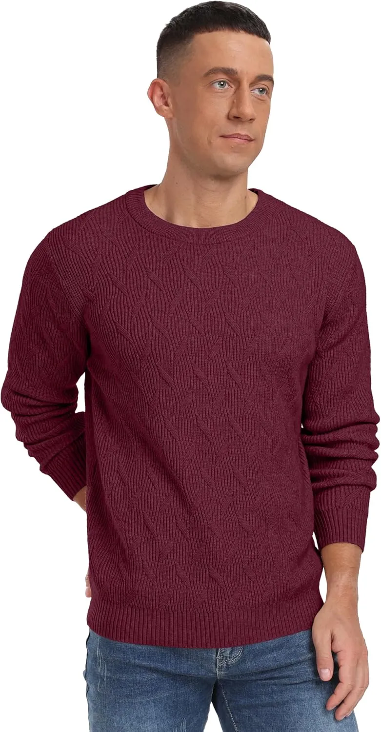 Sailwind Men's Crewneck Pullover Sweater Lightweight Casual Knitted Sweaters