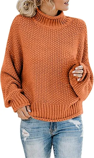 Saved for Later Items Winter Sweaters for Women 2023 Trendy Plus Size Turtleneck Cozy Sweater Oversized Dressy Casual Chunky Knitted Pullover Long Sleeve Spring 2024 Tops Sweatshirt